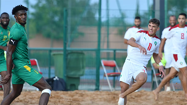 Can de beach soccer : Les Lions de l’Atlas peu rassurants