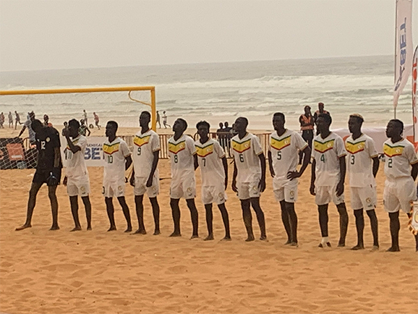 Can beach soccer : Les Lions en préparation en Mauritanie