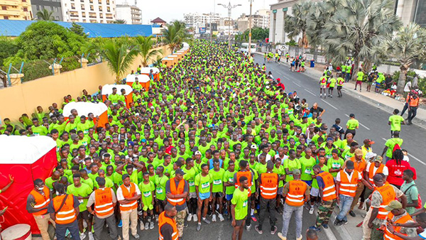 Course Marathon Eiffage Dakar : Le Kenya et la Gambie survolent la quatrième édition