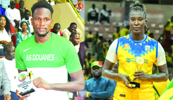 Basket – «Roi» et «Reine» de la saison 2022-2023 : Samba Daly Fall et Ndoumbé Mbodj, couple de l’année