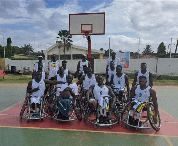 Jeux Paralympiques africains : Le Sénégal enchaîne une 3e victoire face à l’Afrique du Sud (62-29)