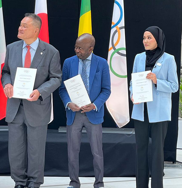 Invitations aux Jo de Paris 2024 : Lancement de la cérémonie solennelle