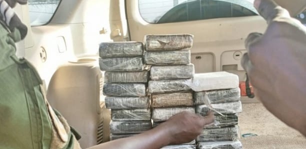 25 Kg of Cocaine Seized in Kaolack