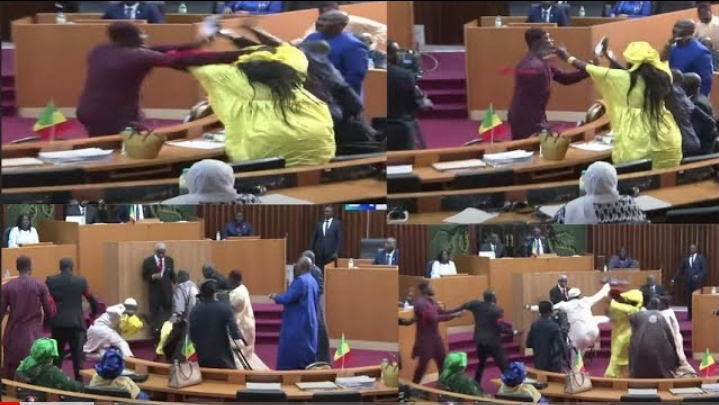 Gifle et coup de pied volontaires sur l’honorable députée Amy Ndiaye : Une opposition ringarde, violente et antidémocratique