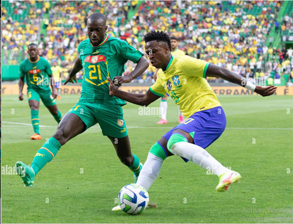Senegal-Bresil – Youssouf Sabaly n’est plus là, Krépin Diatta forfait : Qui pour arrêter Vinicius ?