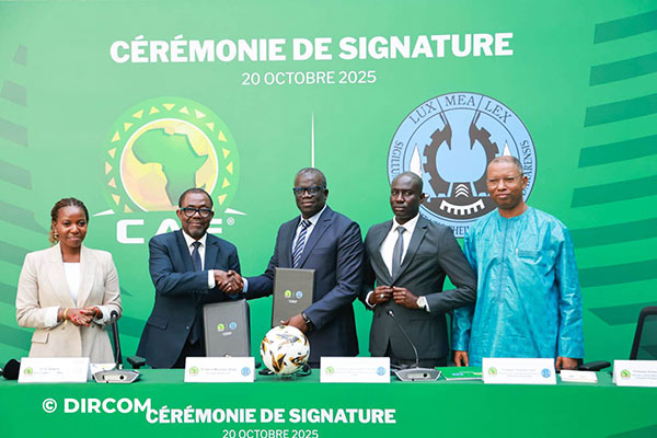Professionnalisation de la gestion du football en Afrique : La Caf et l’Ucad en partenariat