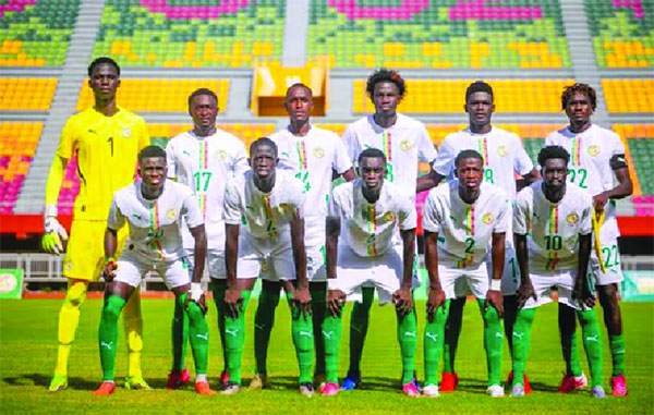 UFOA U20 Après avoir terminé en tête du Groupe B : Le Sénégal affrontera la Guinée en demi-finale